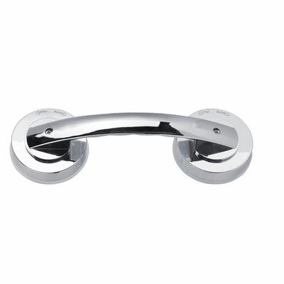 Safety Bars Powerful Suction Cup Suction Grab Bar 7.7 Inch No Punch Shower Grab Bars Silver Plastic Suction Grip Bar Shower