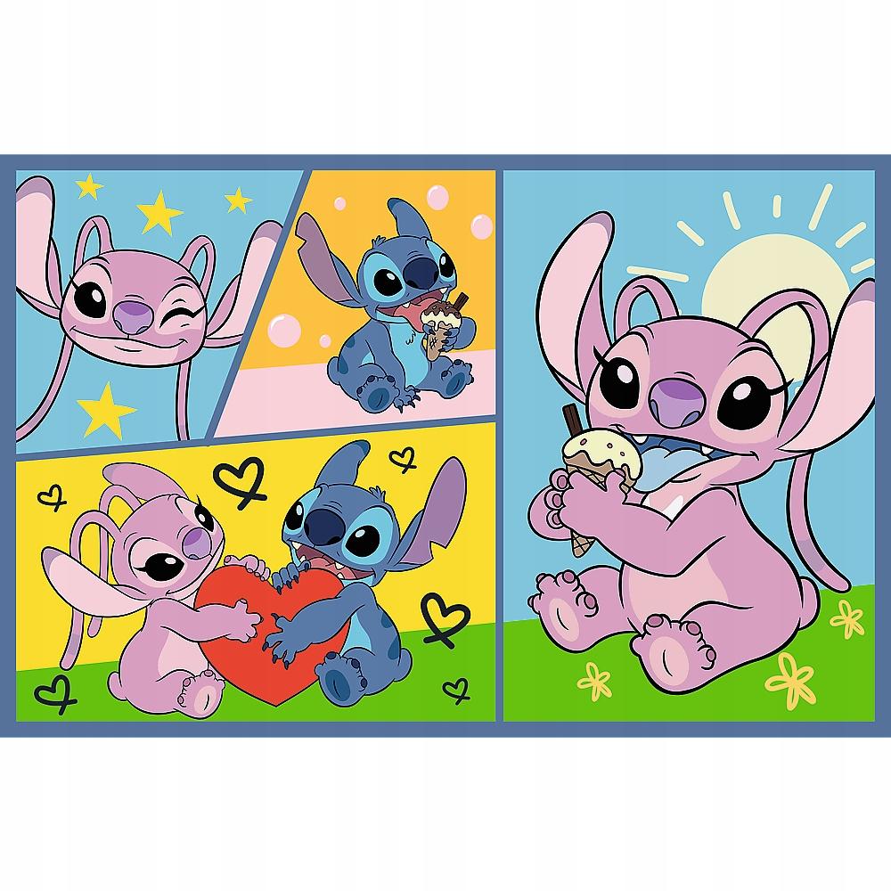 PUZZLE 2X70 MIT STITCH NIE LANGWEILIG 34444