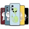 Funny Middle Finger Memes Case For OPPO Reno 8T 4Z 5Z 4 5 6 7 8 Lite 10 Pro OPPO Find X6 Pro X2 X5 Lite X3 Neo Cover