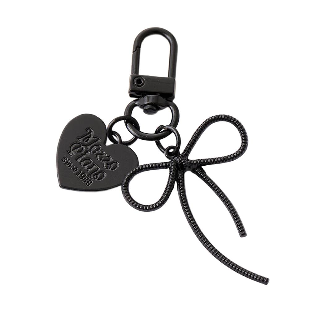 Lieblicher Herz Schleife Anhänger Schlüsselanhänger Taschenanhänger für Rucksack Geldbörse Handtasche Dekorationen Ästhetischer Schlüsselanhänger