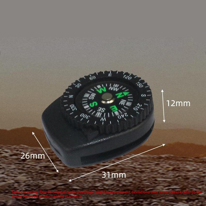 Portable Removable Compass Outdoor Gadget Navigation Hiking Camping Orienteering Backpacking Map Reading Compass