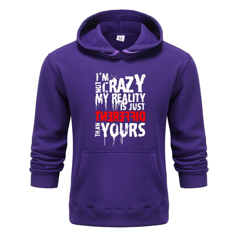 Podzimní a zimní personalizovaná dopisní mikina s kapucí pro muže a ženy