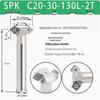 45° CNC Insertable Inner/Outer Chamfer Tool with Up/Down Back-Reaming Holder