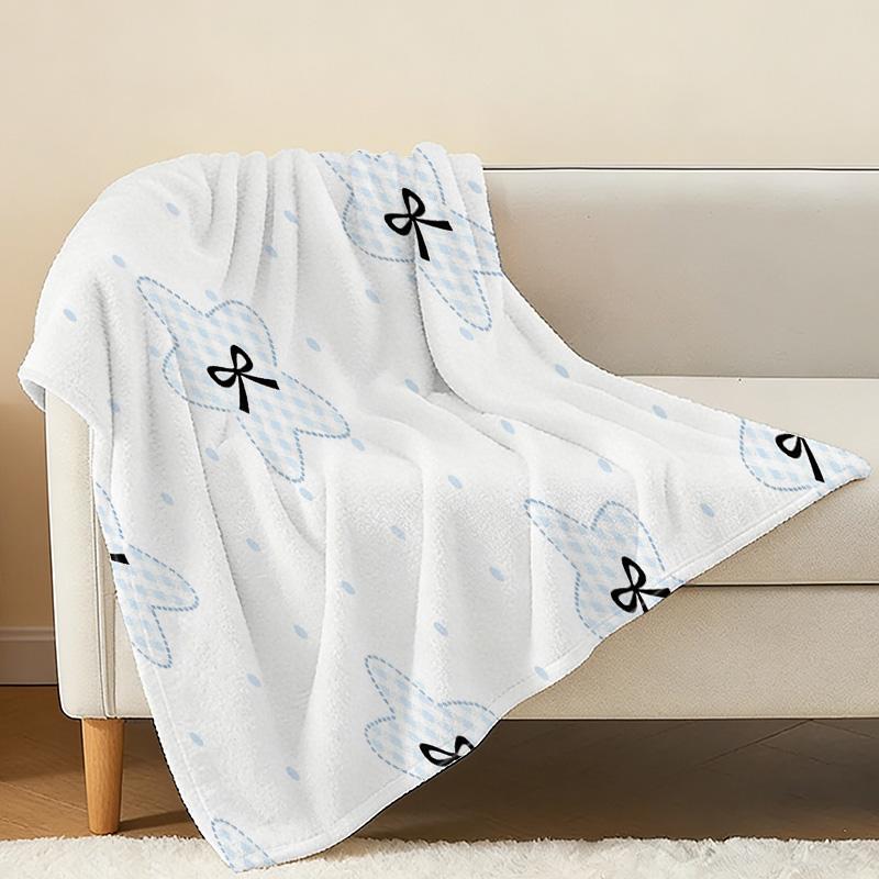 4 Season Flannel Fleece Blanket - Thick, Warm & Soft, Ideal for Home, Bedroom, Guest Room, Single Use, Perfect for Christmas & Halloween