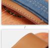 Customizable Wide Denim Ukulele Shoulder Strap for Pressure Relief