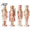 Holiday Party Magnets 4Pcs Christmas Nutcracker Magnetic Decoration for Garage Door, Festive Vintage Soldier Fridge Magnet, Waterproof Dcor