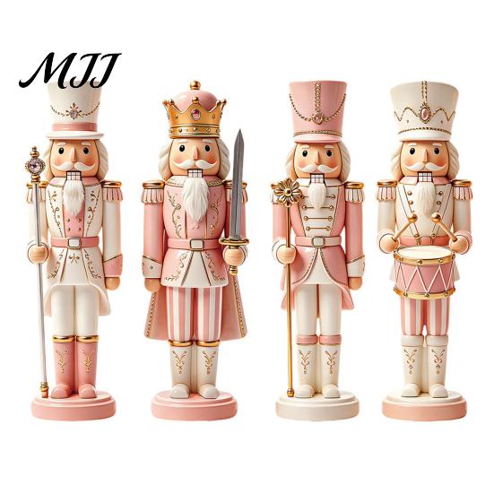 Holiday Party Magnets 4Pcs Christmas Nutcracker Magnetic Decoration for Garage Door, Festive Vintage Soldier Fridge Magnet, Waterproof Dcor