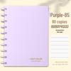 Cross-Border Exclusive 2026 Mushroom Button A5 Loose-Leaf Planner