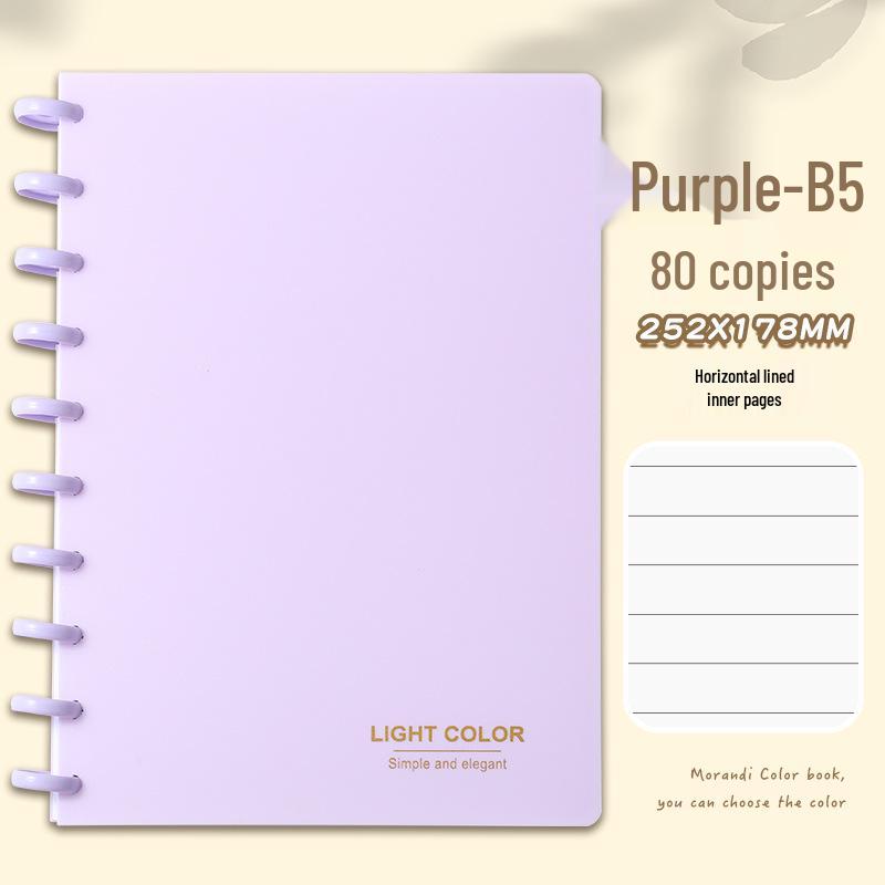 Cross-Border Exclusive 2026 Mushroom Button A5 Loose-Leaf Planner