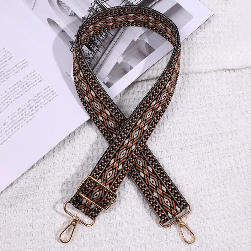 1Pc Polyester/Metal Fashionable Adjustable Multifunctional Shoulder Strap Versatile Luggage Replaceable Bag