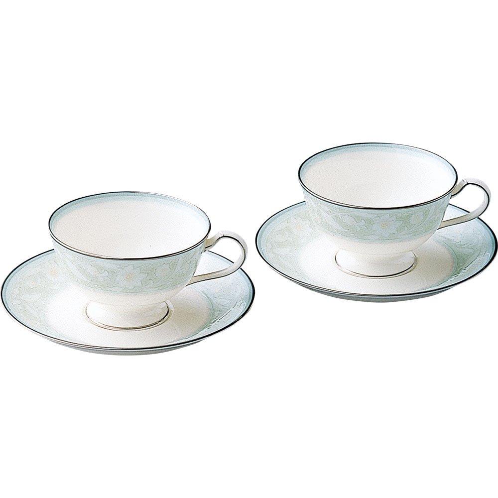 

Noritake Fairmont Bone China Cup & Saucer Set (P97221/4408) for Coffee and Tea, 190cc
