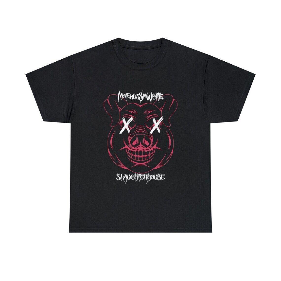 

Motionless In White Short Sleeve Black T-shirt Tops Tee 3XL
