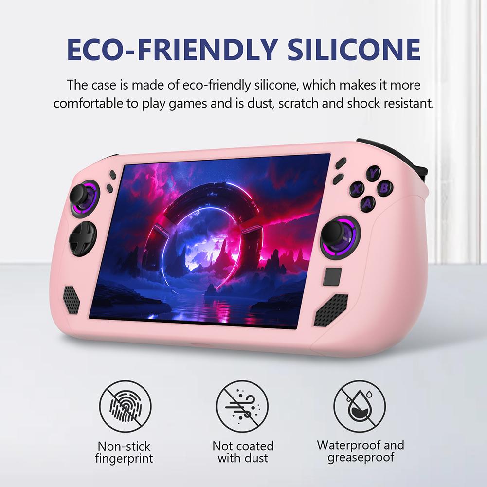 Silicone Protective Cover Handheld Game Console Anti-Scratch Case Anti-Drop Soft Shell For Legion Go S Gaming Consoles Accessory