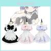 2024 New Charming Pink Lolita Maid Outfit Cosplay Anime Character Costume Set