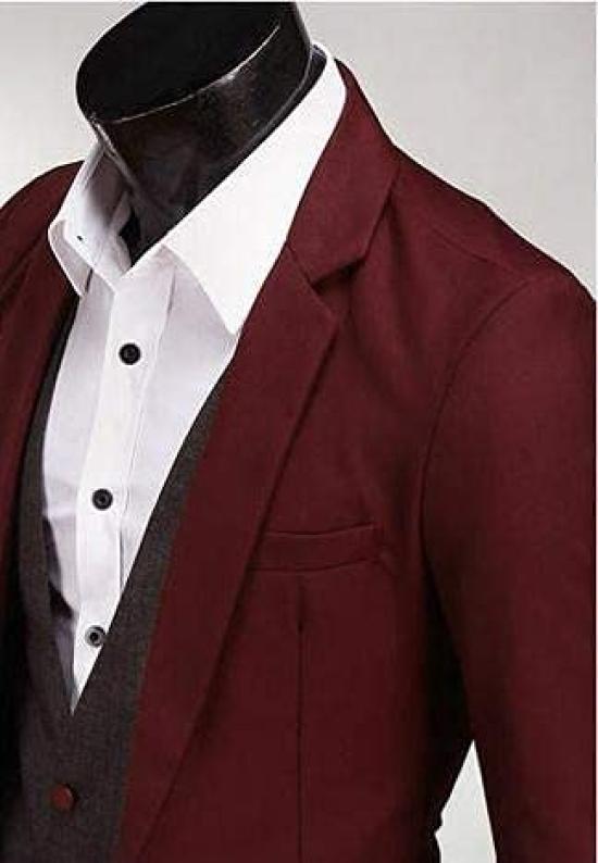 Bunte Langarmjacke, formelle Gentleman-Oberbekleidung, schlanke Einknopfjacke, Oraora, älterer Bruder, dünner, stilvoller Blazer für alle Jahreszeiten