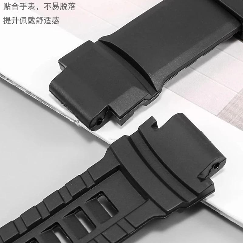 Neues Silikon-Uhrenarmband für Casio G-shock Armband Protrek PRG-500 510 550 280 250 PRG-260 270 500 PRW-3500 2500 5100 Band