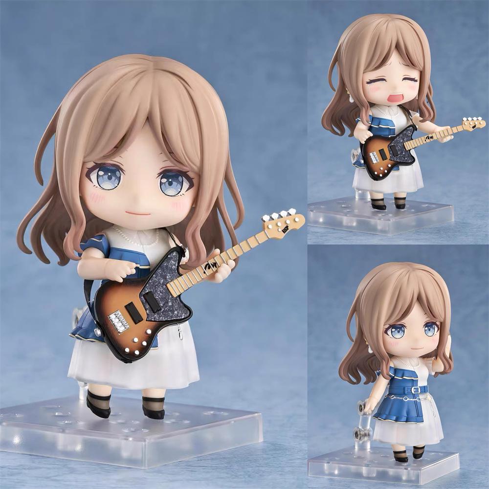 Q Version Anime Girl Figure: Cute, Beautiful, Replaceable Face Toy Ornament - Ideal Birthday Gift