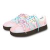 Adidas VL COURT 2.0 Cushioning, Wear Resistant Low top Skateboard Shoes Unisex Pink Blue HQ1802(Team116-adBOX)