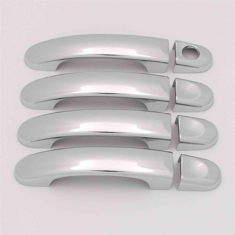 For Volkswagen VW Touran Caddy T5 Transporter 2003 2004-2015 ABS Chrome Door Handle Cover Trims Sticker Car Styling Accessories