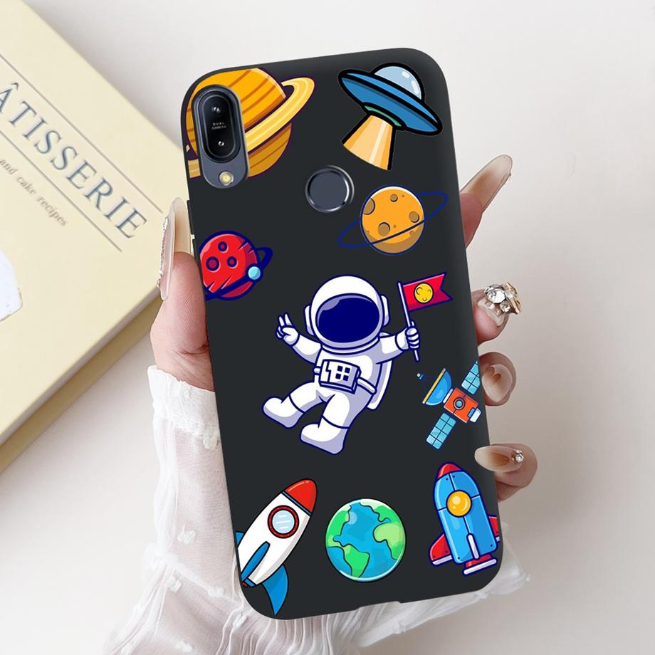 Für Asus Zenfone Max Pro M1 ZB602KL ZB601KL Hülle Astronaut Drache Cartoon Tiere Weiche Silikonhülle Für Max M1 ZB555KL ZB556KL