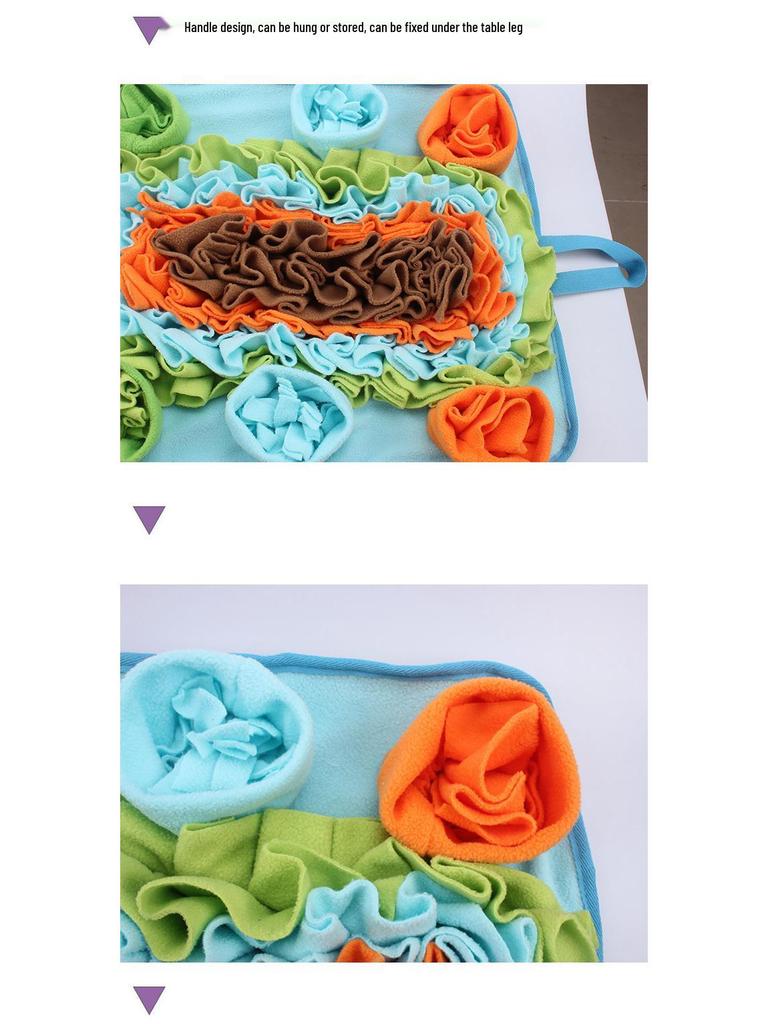 Pet Sniffing Training Mat: Creative Food Puzzle for Slow Feeding and Energy Release