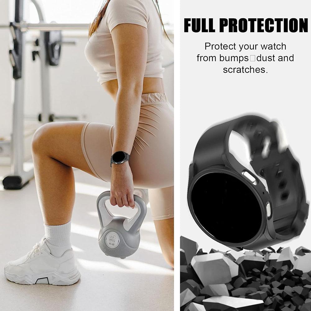 Θήκη για Galaxy Watch 7 40mm 44mm, Σκληρή Προστατευτική Προφυλακτήρας PC Συμβατή με Αξεσουάρ Samsung Galaxy Watch 7 40mm 44mm.