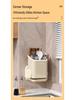 Wall-Mounted Anti-Mildew Chopstick and Utensil Holder With Draining Shelf.