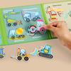 Dinosaur Jigsaw Games for Kids Montessori Magnetic Puzzle for Boys Educational Table Game Toys for Children Christmas Gifts