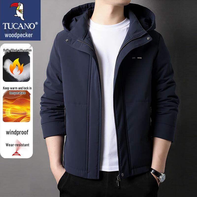 TUCANO Men's Autumn/Winter Hooded Padded Jacket