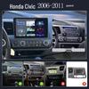 Rádio de Carro Android 12 com Tela Touchscreen IPS de 10,1" e Wireless para Honda Civic 2006-11