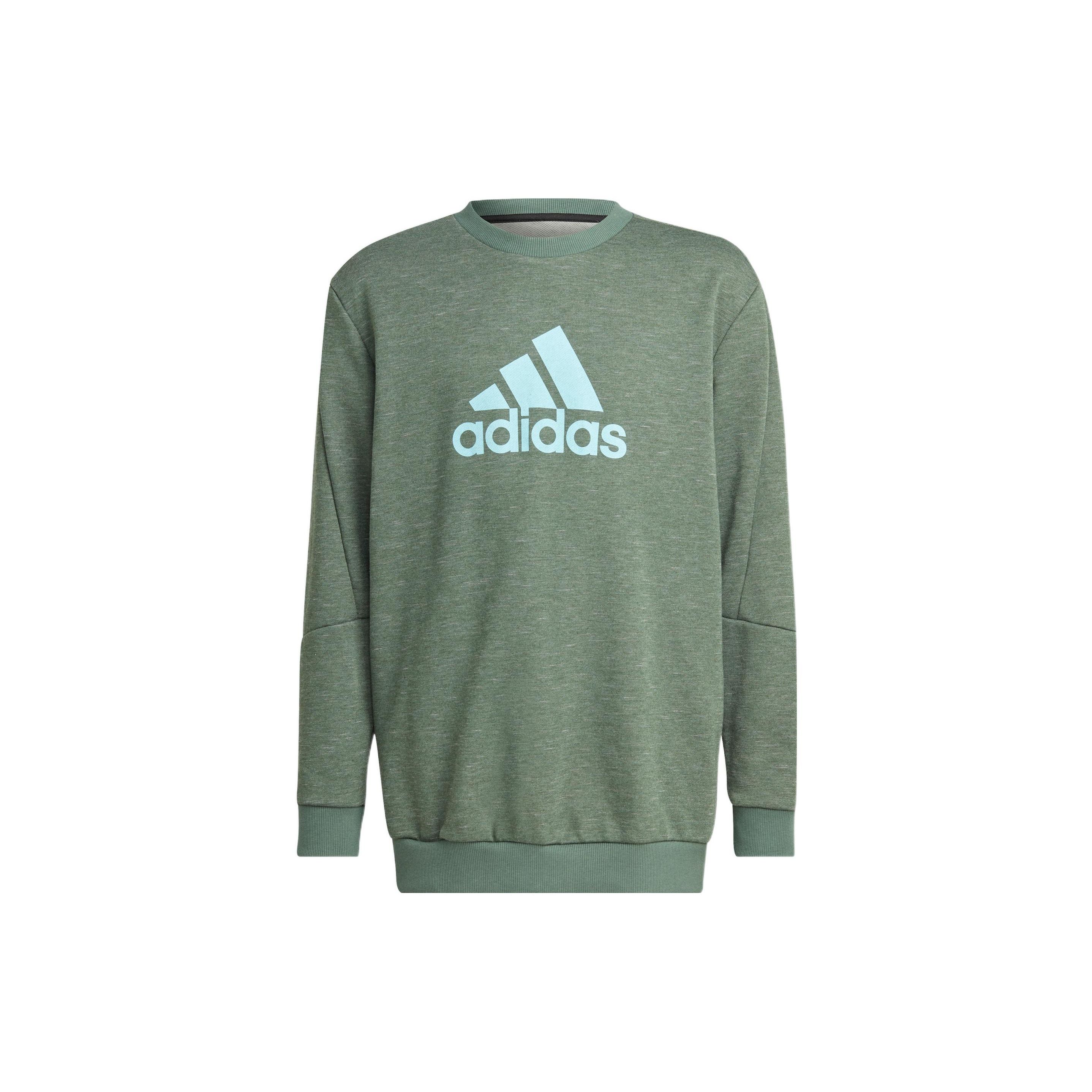 Adidas Однотонная толстовка с принтом большого логотипа Детская толстовка HN8478 A128 фото