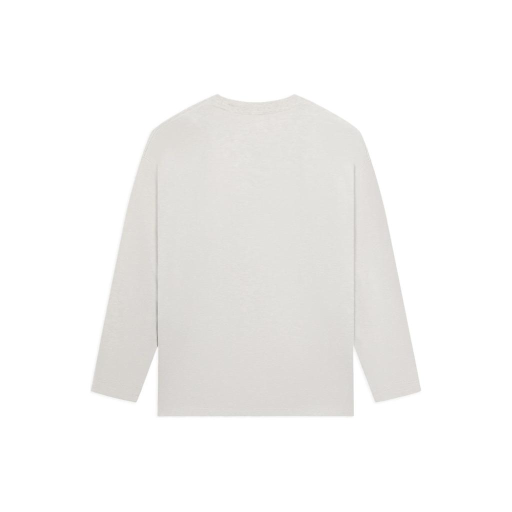 Li-Ning Vital Essential Casual Printed Crew Neck Sweatshirt Unisex Tops Floral-Grey AHSSB45-3