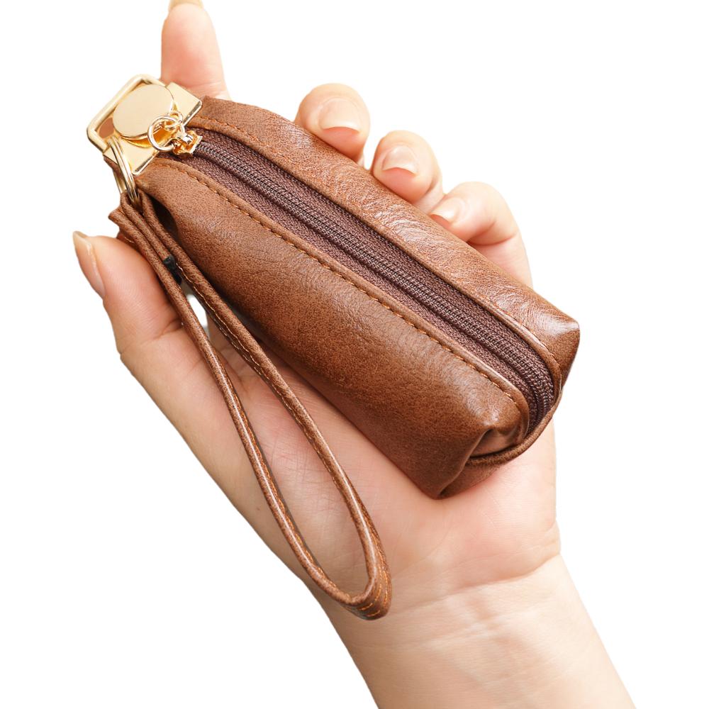 Compact Earphones Lipstick Storage Bag Casual Style Portable Coin Purse Cash