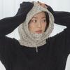 PolarFleece Balaclava (Mini Dot Grey)
