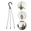 5Pcs Hanging Planter Hooks Circle Basket Chain Set Replacement Plant Hanger for Flowerpots Lanterns Bird Feeders Indoor Outdoor