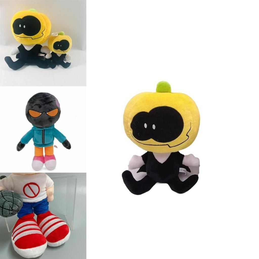 Friday Night Funkin Plush Toy Adorably Soft Fnf Whitty And Boyfriend Lemon Demon Doll For Kids