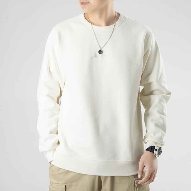 Converse Sweatshirt Men's Milk White 10022516-A01