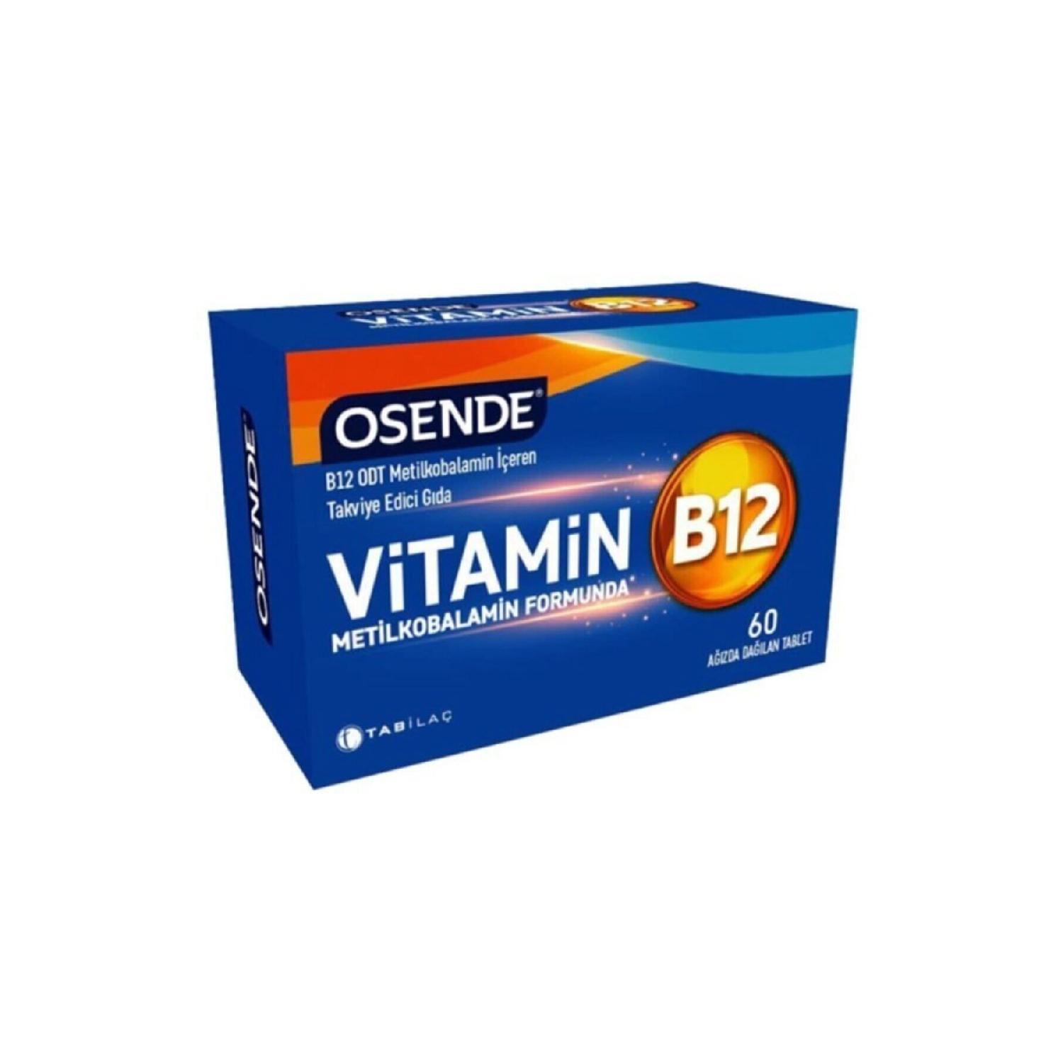 

Vitamin B12 60 Tablets Scattered In The Mouth