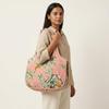 Shoulder Bag Usalover925 Peach Quilted Cotton Jungle Print Shoulder Bag 17