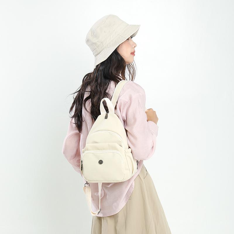 Vícezádový hrudní batoh Dámský multifunkční batoh Lehká taška přes rameno