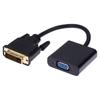 1080P DVI-D 24+1 To VGA HDTV Converter Monitor Cable DVI To VGA Adapter