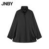 Women's Autumn Mulberry Silk Stand Collar Long Sleeve Shirt