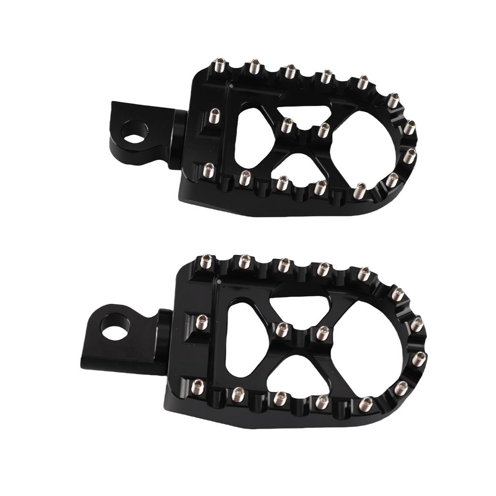 Universal Motorcycle Footrest Foot Pedal 10mm Install Dia CNC Aluminium Alloy
