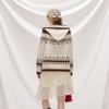 UNIFREE Women's Fair Isle Soft Hooded Knit Cardigan