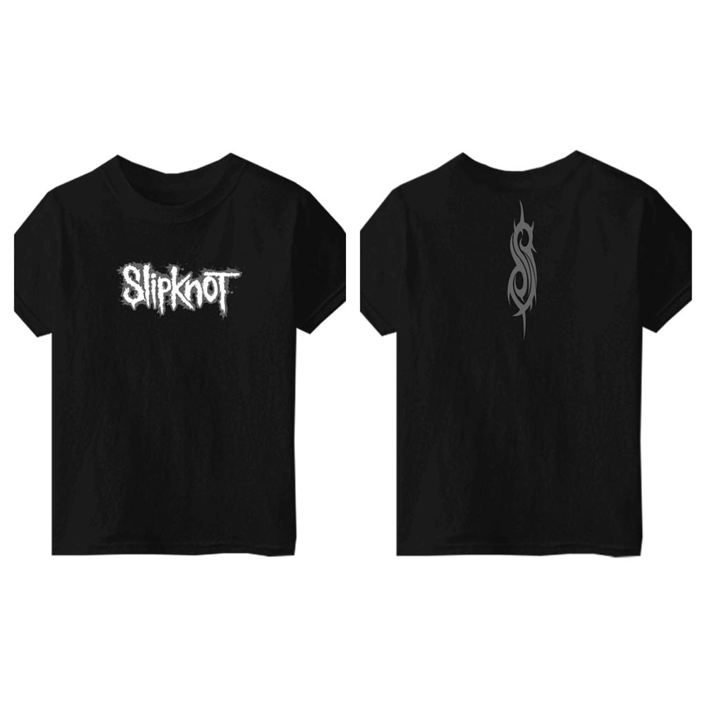Slipknot 2021 Nordamerika-Tour Bandmitglieder Maske Doppelseitiges Vintage T-Shirt, Unisex Nu-Metal Fan Streetwear Tee, 100% Baumwolle Lässiges Kurzarmshirt