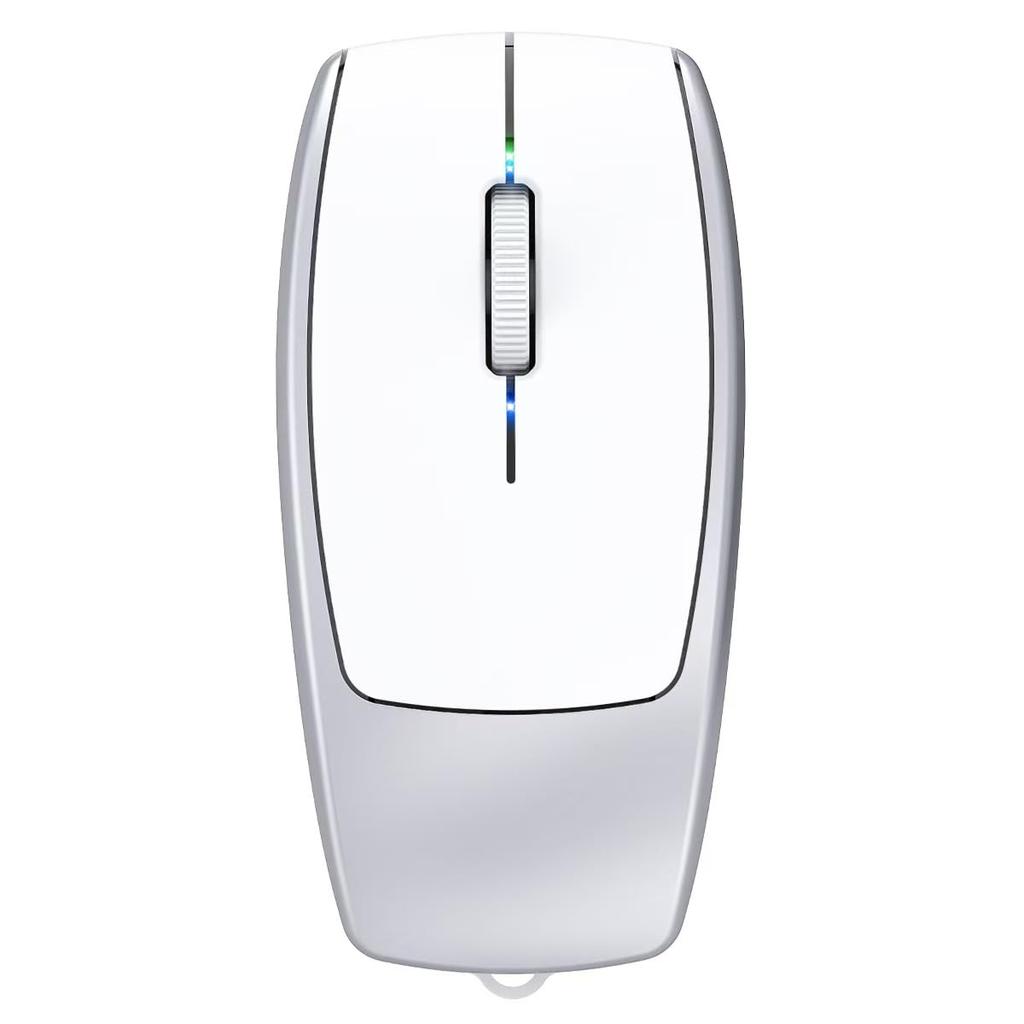 Mouse with Card Bluetooth for and Smartphones Ultra-Compact 2-in-1 Reader, Connection, Ultra-Lightweight (25g), Compact, Portable, Quiet, Wireless,