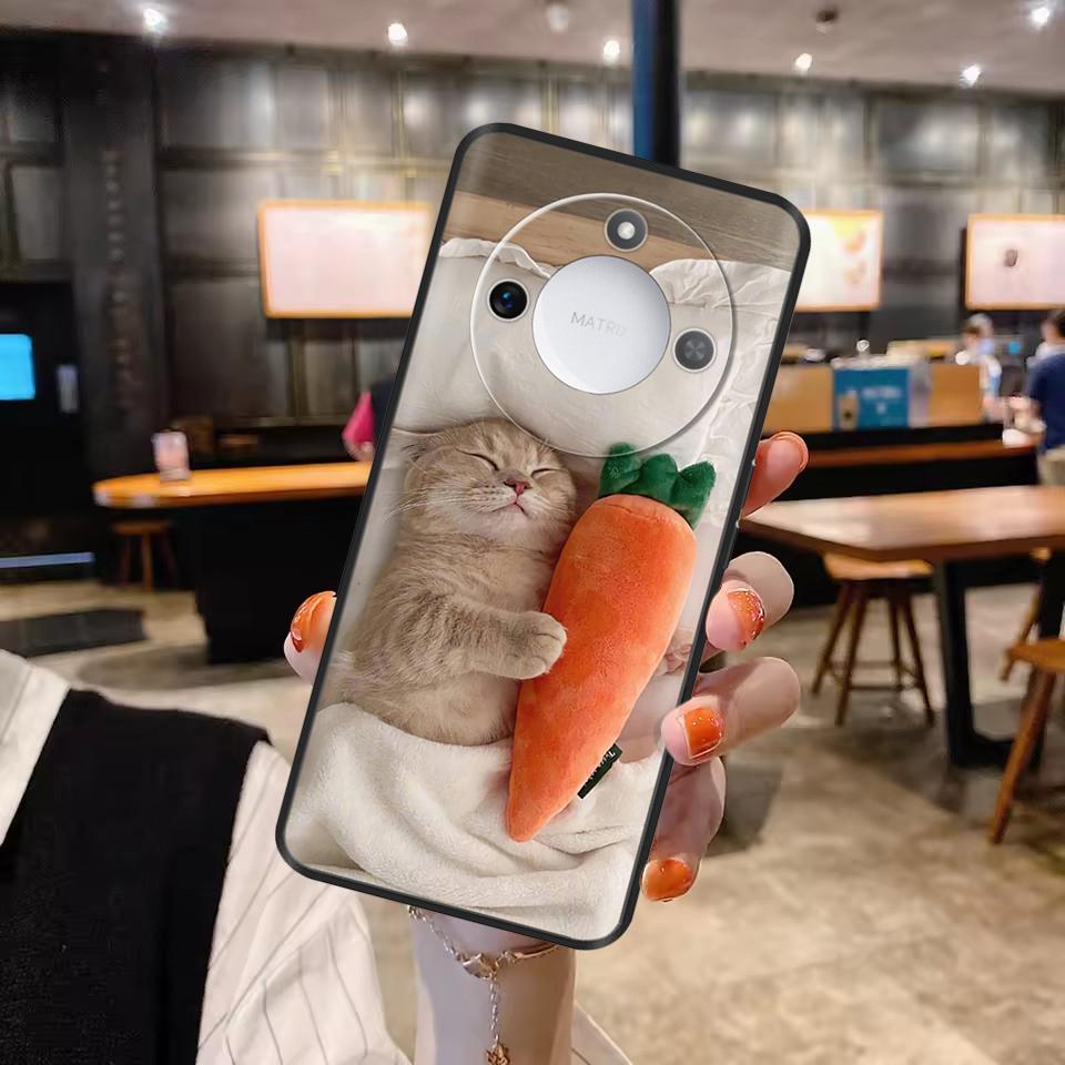 For Honor X60 Case Honor X60 Pro BRP-AN00 Cute Cartoon Painted Cover Soft TPU Phone Case For Honor X60 Pro X60Pro X60i 5G Bumper