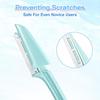 6PCS Eyebrow Razor for Women, Portable Dermaplaning Razors Tool, Foldable Facial Razors with Protective Cover, Compact Design, Unisex, Suitable for