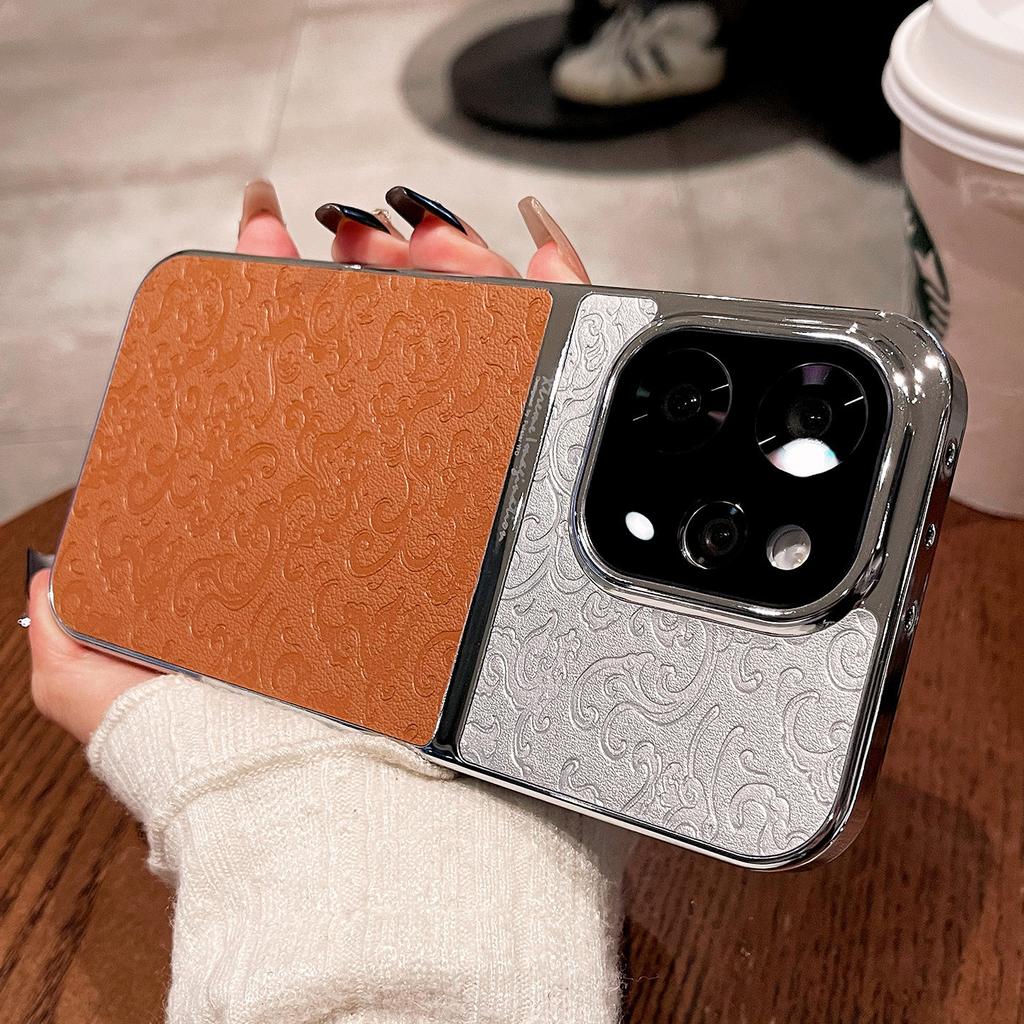 Dragon Pattern Plain Leather Is Suitable for Opporeno11pro Mobile Phone Case, the New Reno11 Protective Case Reno11pro Lens.