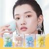 12-Piece Makeup Powder Puff Set in Multiple Colors, Soft and Gentle on Skin for Daily Beauty Application
